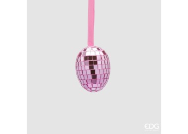 EDG EGG DECORATION TO HANG MIRROR PINK