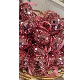 EDG EGG DECORATION TO HANG MIRROR PINK