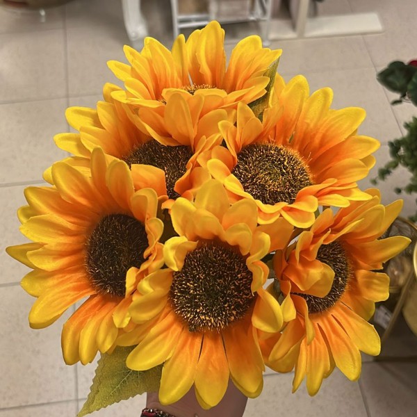 BOUQUET OF YELLOW SUNFLOWERS ENZO DE GASPERI