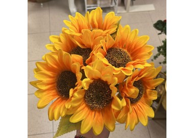 BOUQUET OF YELLOW SUNFLOWERS ENZO DE GASPERI