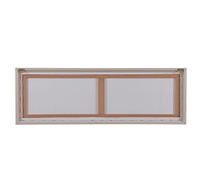 QUADRO SU TELA MARE SPIAGGIA CORNICE LEGNO 30x90cm QUADRO SU TELA MARE SPIAGGIA CORNICE LEGNO 30x90cm