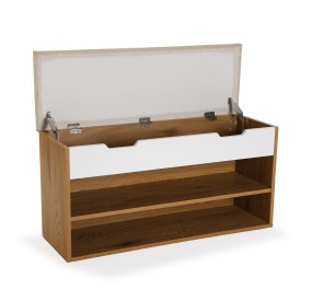 SHOE RACK WITH OPENING DRAWER IN WOOD