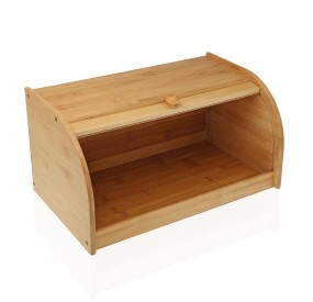 BREAD CONTAINER BAMBOO BREAD BOX