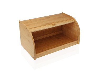 BREAD CONTAINER BAMBOO BREAD BOX