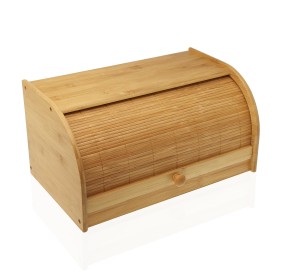 BREAD CONTAINER BAMBOO BREAD BOX