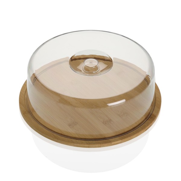 BAMBOO CHEESE TRAY WITH LID 28cm