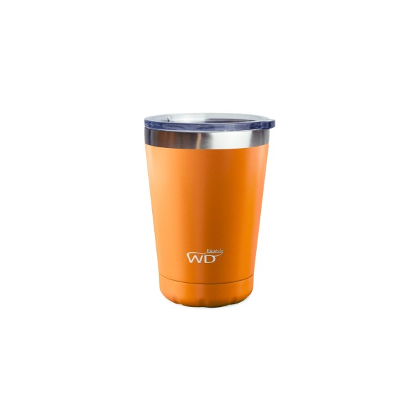 MUG BICCHIERE TERMICO 310ml ACCIAIO INOX